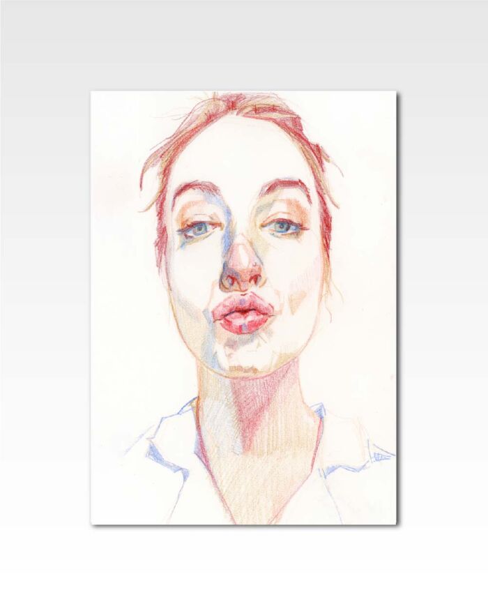 Natalia Original Artwork by Camila O'gorman.