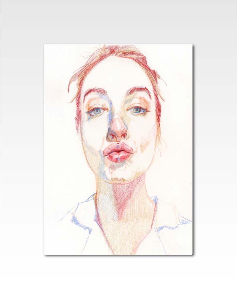 Natalia Original Artwork by Camila O'gorman.