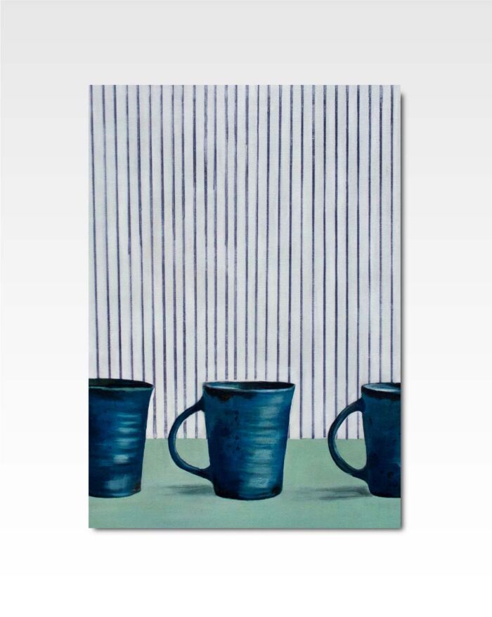 Three Coffees Please- Limited Edition Print by Jeannine Läderach