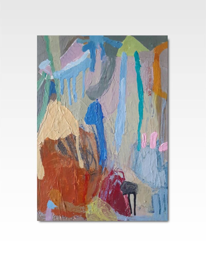 Blue roof - Limited Edition Print by Mercedes Campana.