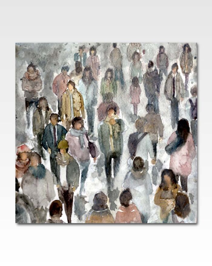 Strangers- Limited Edition Print by Lulaloo