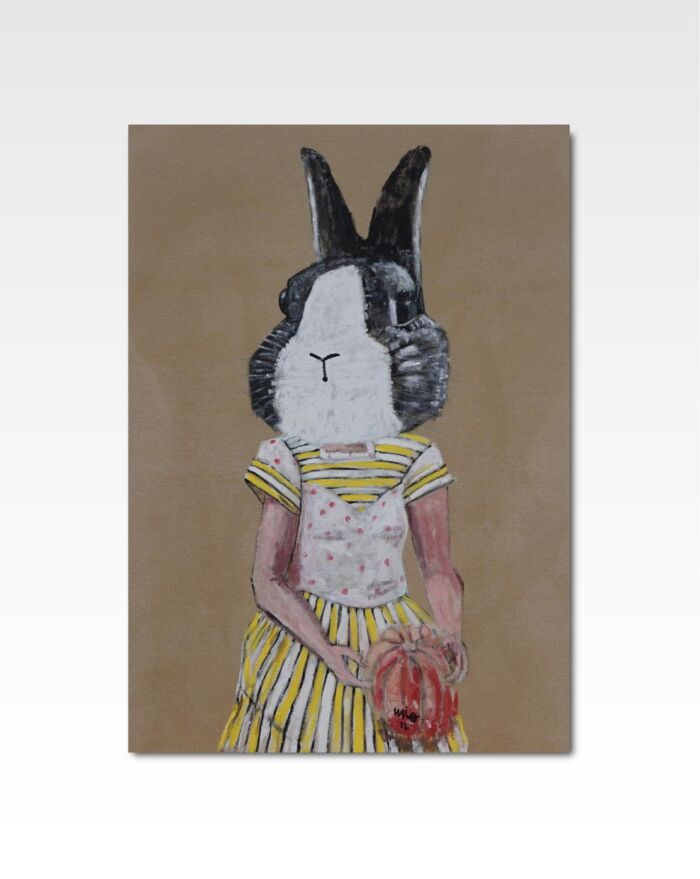 Mama bunny- Limited Edition Print by Julio Fierro.