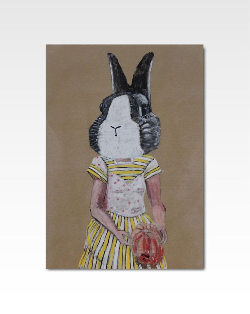 Mama bunny- Limited Edition Print by Julio Fierro.
