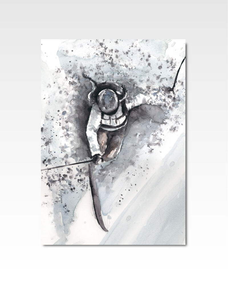 Deep Snow |  Limited Edition Print By Lulaloo.