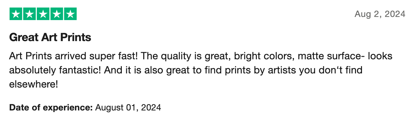 Funky Curator reviews trustpilot