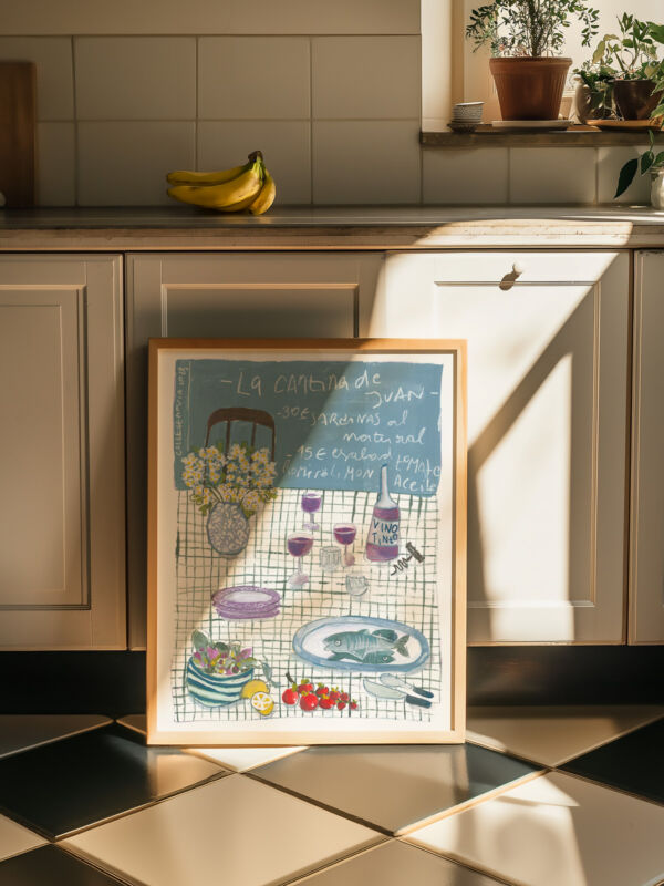 La cantina kitchen artwork by Lulaloo