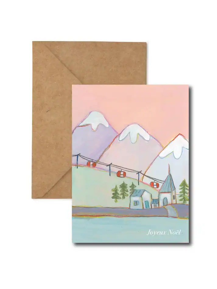 Swiss inspired Christmas cards