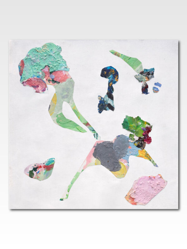 Collage u Pintuta Irene Molard = Funky Curator