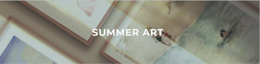 summer art funky curator