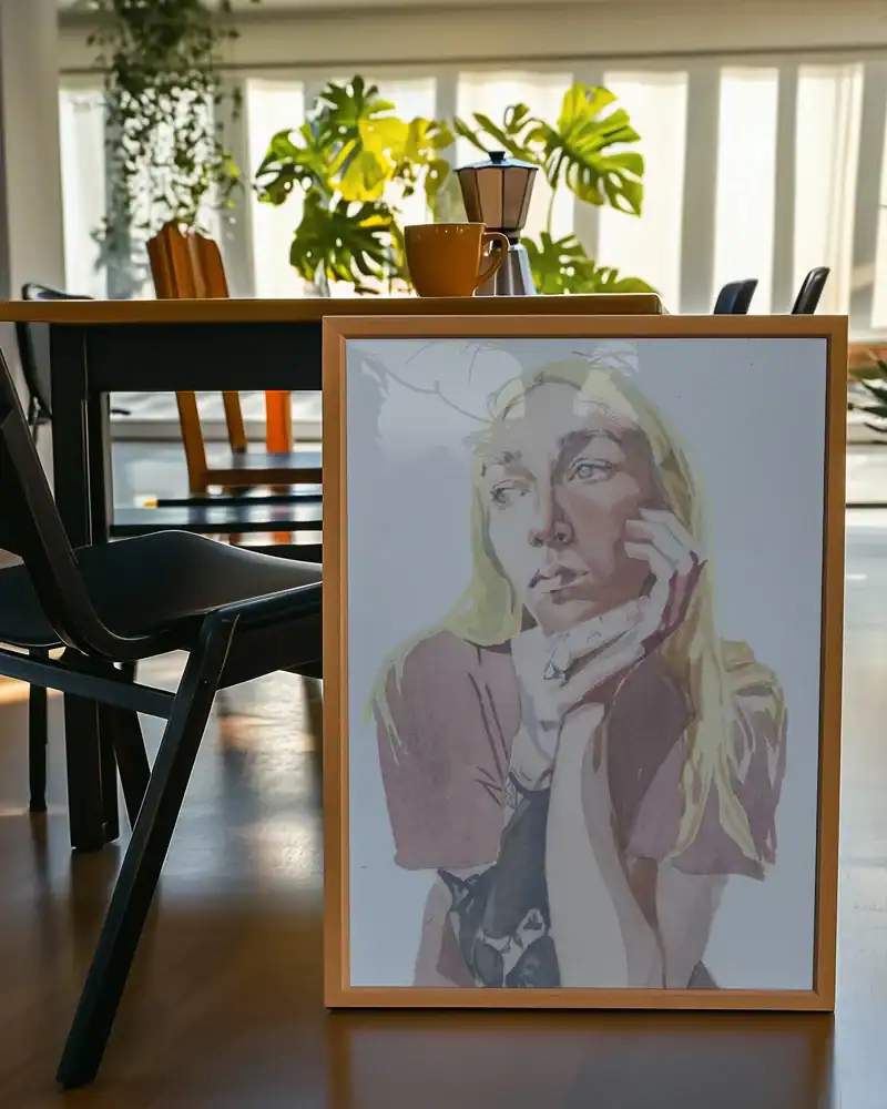 Blondie - Limited Edition Print by Camila O'gorman. - Image 2